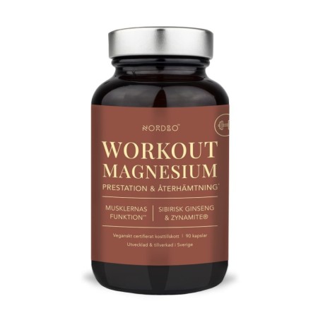 Workout Magnesium (90 capsule), Nordbo
