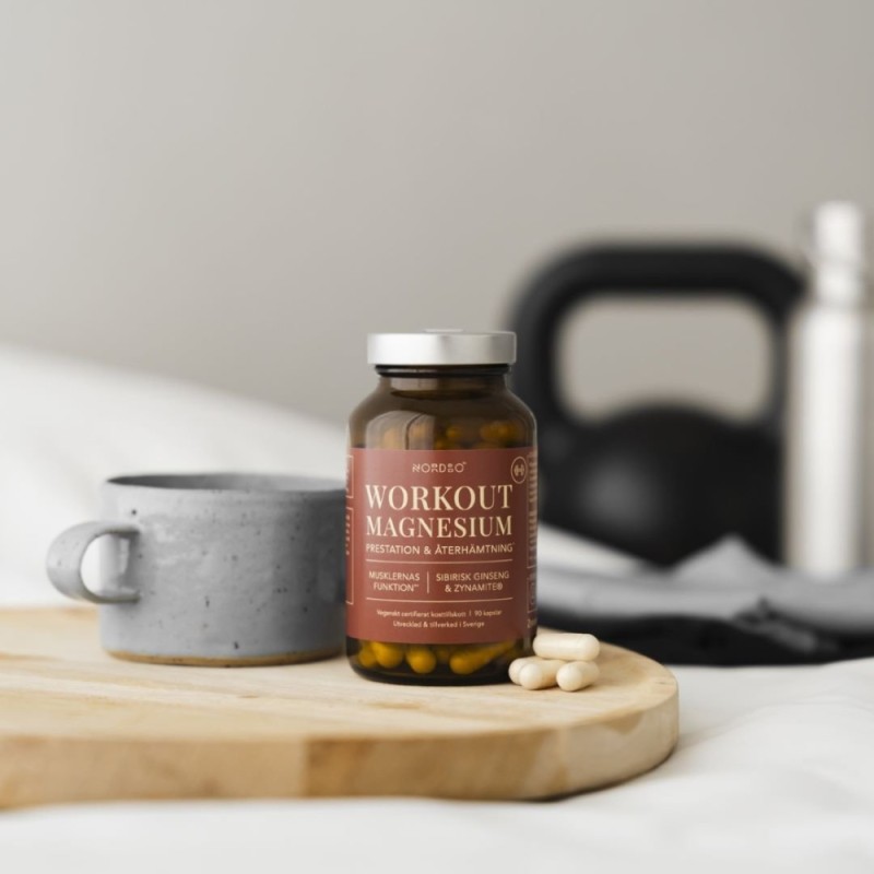 Workout Magnesium (90 capsule), Nordbo