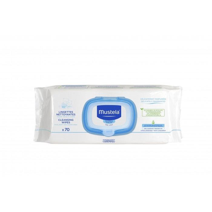 Servetele dermo-calmante delicat parfumate (70 bucati), Mustela Servetele dermo-calmante delicat parfumate (70 bucati), Mustela