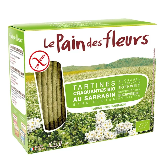 Turte crocante cu hrisca - fara gluten (150g), Le Pain Des Fleurs Turte crocante cu hrisca - fara gluten (150g), Le Pain Des Fleurs