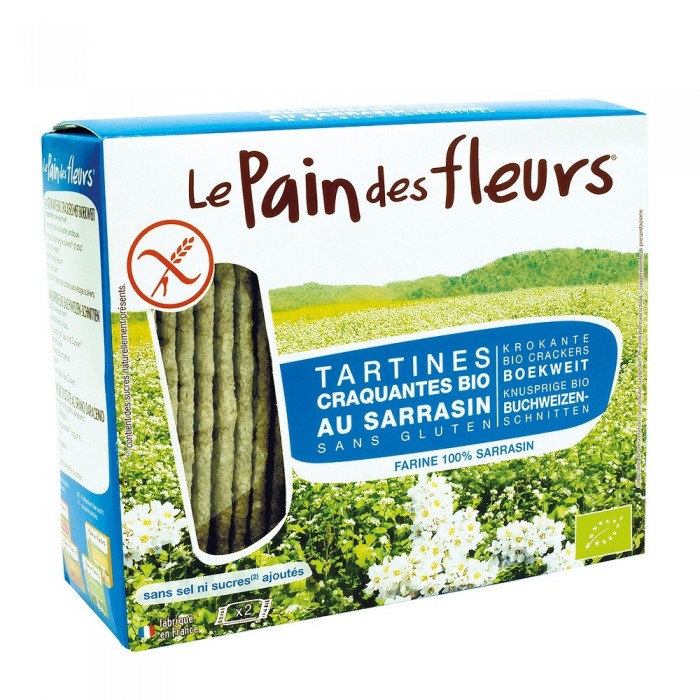 Turte crocante cu hrisca - fara gluten, sare, zahar (150g), Le Pain Des Fleurs Turte crocante cu hrisca - fara gluten, sare, zahar (150g), Le Pain Des Fleurs