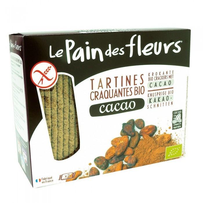 Turte crocante cu cacao - fara gluten (150g), Le Pain Des Fleurs Turte crocante cu cacao - fara gluten (150g), Le Pain Des Fleurs