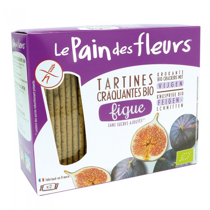 Turte crocante cu smochine - fara gluten (150g), Le Pain Des Fleurs Turte crocante cu smochine - fara gluten (150g), Le Pain Des Fleurs