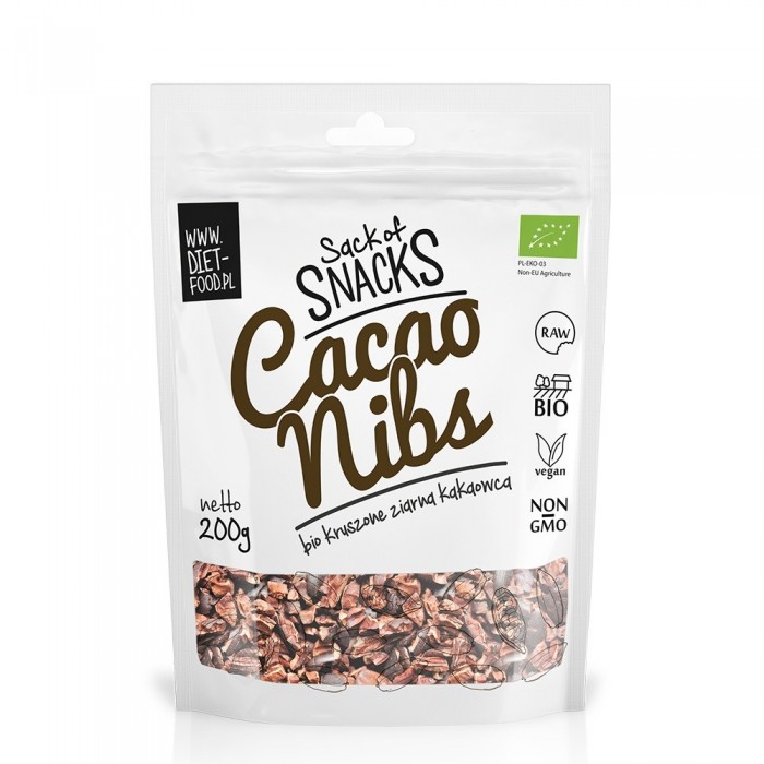 Cacao nibs bio (200g), Diet-Food Cacao nibs bio (200g), Diet-Food