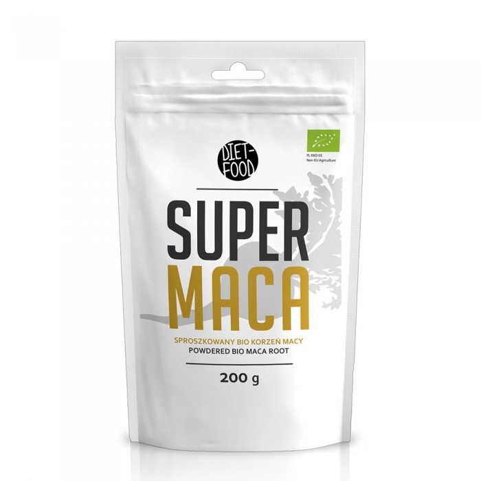 Maca - pulbere bio (200g), Diet-Food Maca - pulbere bio (200g), Diet-Food