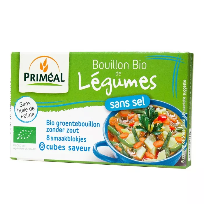 Concentrat supa de legume fara sare (72g), Primeal Concentrat supa de legume fara sare (72g), Primeal