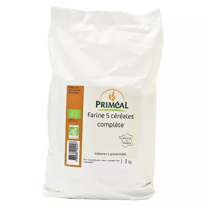 Faina integrala 5 cereale (1Kg), Primeal Faina integrala 5 cereale (1Kg), Primeal