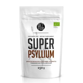 Tarate de psyllium - pulbere bio (150g), Diet-Food Tarate de psyllium - pulbere bio (150g), Diet-Food