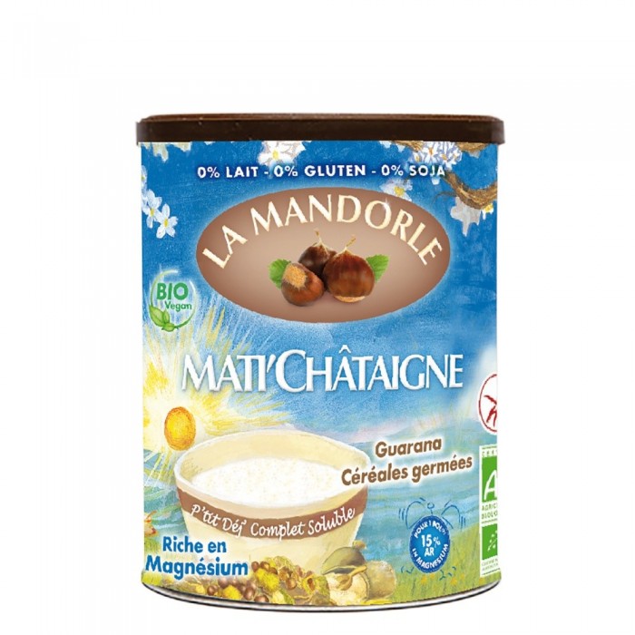 Mic dejun instant cu castane (400g), La Mandorle Mic dejun instant cu castane (400g), La Mandorle