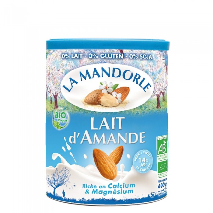 Lapte praf de migdale (400g), La Mandorle Lapte praf de migdale (400g), La Mandorle
