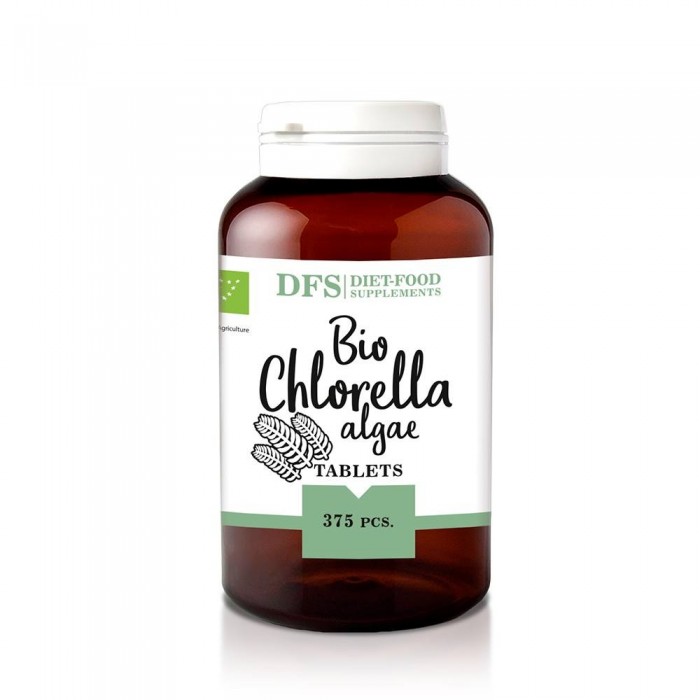 Bio Chlorella - 375 tablete x 400mg - (150g), Diet-Food Bio Chlorella - 375 tablete x 400mg - (150g), Diet-Food