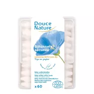 Betisoare urechi pentru bebelusi (56buc), Douce Nature Betisoare urechi pentru bebelusi (56buc), Douce Nature