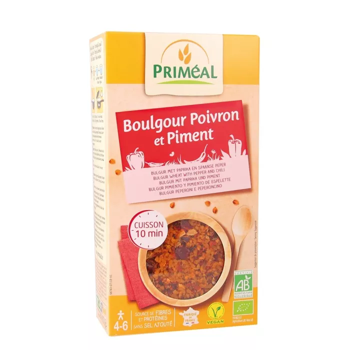 Bulgur cu ardei si piper (300g), Primeal Bulgur cu ardei si piper (300g), Primeal