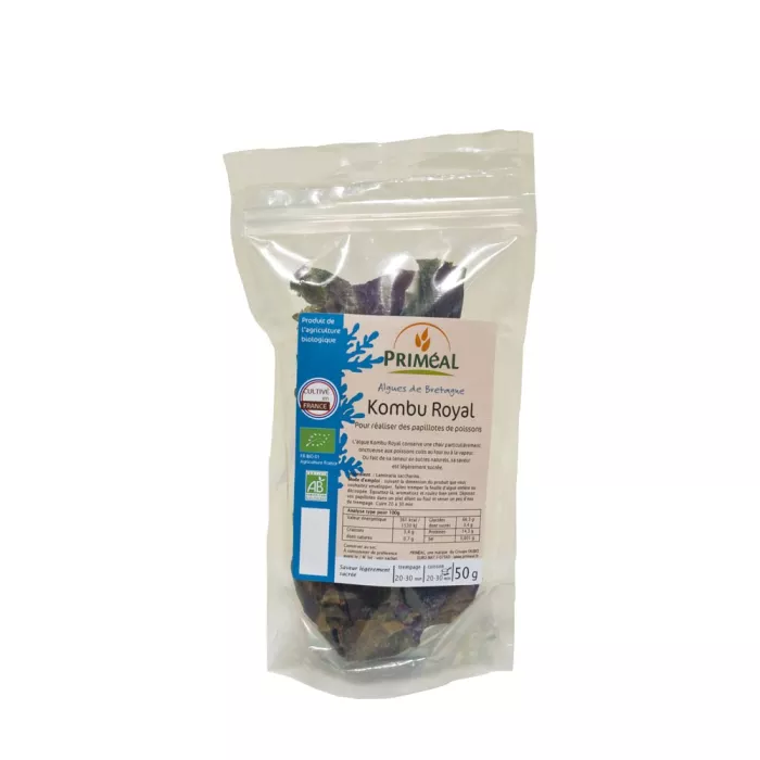 Alge bio KOMBU ROYAL (50g), Primeal Alge bio KOMBU ROYAL (50g), Primeal