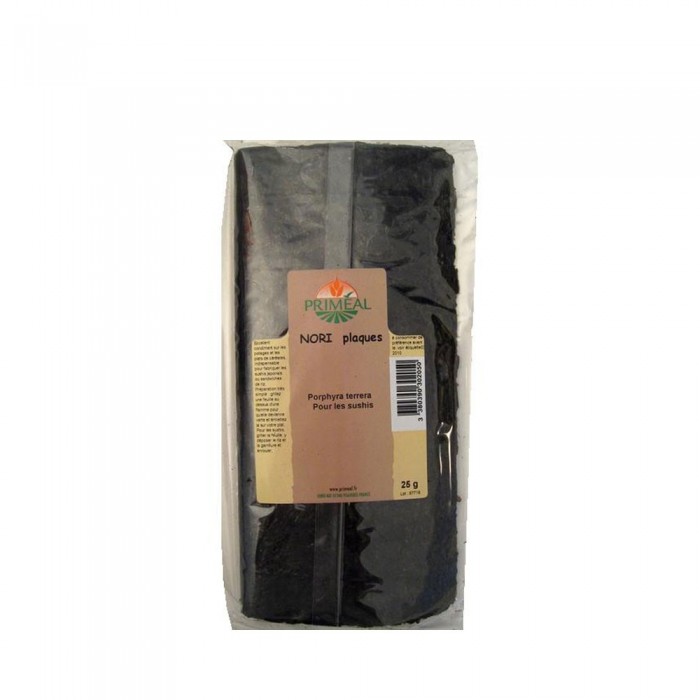 Alge Nori pentru sushi origine Japonia 10 foi - (25g), Primeal Alge Nori pentru sushi origine Japonia 10 foi - (25g), Primeal
