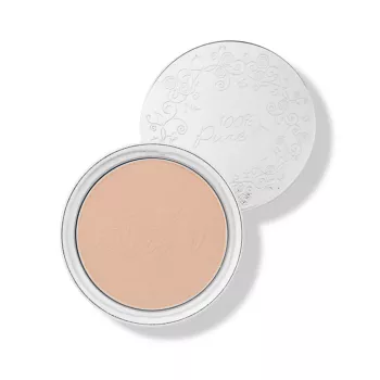 Fond de ten - pudra cu protectie solara SPF 15 Peach Bisque 4, 100 Percent Pure Cosmetics Fond de ten - pudra cu protectie solara SPF 15 Peach Bisque 4, 100 Percent Pure Cosmetics