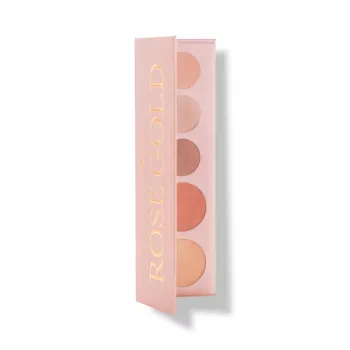 Paleta cu nuante pentru ochi si obraji Rose Gold, 100 Percent Pure Cosmetics
