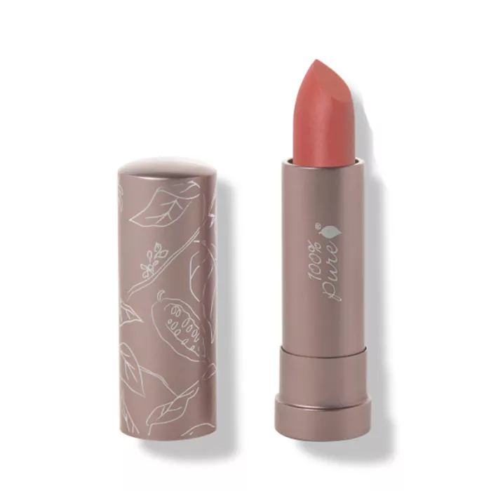 Ruj buze semi-mat cu unt de cacao Mirage, 100 Percent Pure Cosmetics Ruj buze semi-mat cu unt de cacao Mirage, 100 Percent Pure Cosmetics