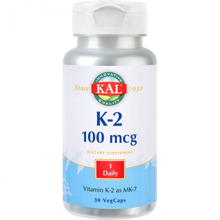 Vitamin K-2 100mcg (30 tablete) Vitamin K-2 100mcg (30 tablete)