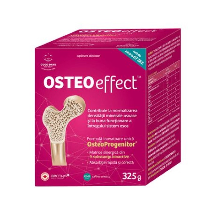 Osteoeffect pulbere hidrosolubila (325g), Good Days Therapy