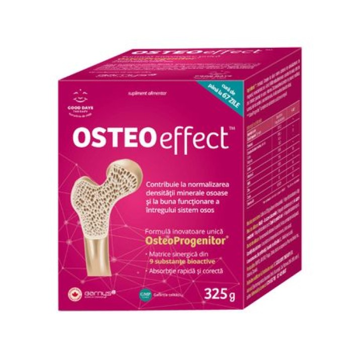 Osteoeffect pulbere hidrosolubila (325g), Good Days Therapy Osteoeffect pulbere hidrosolubila (325g), Good Days Therapy