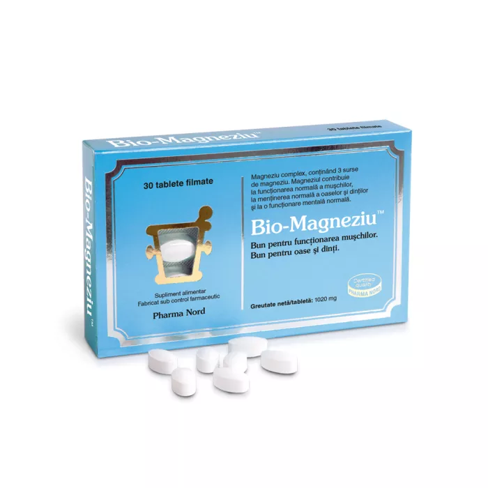 Bio-Magneziu (30 tablete), Pharma Nord Bio-Magneziu (30 tablete), Pharma Nord