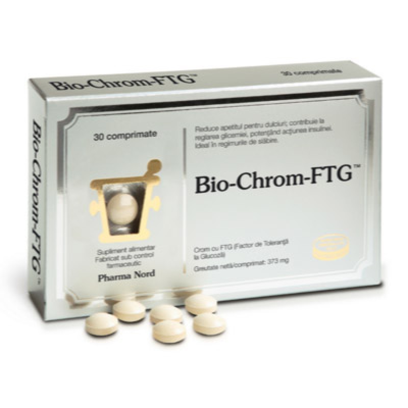 Bio-Chrom ( 60 comprimate), Pharma Nord - Botaniq.ro - Magazin Online