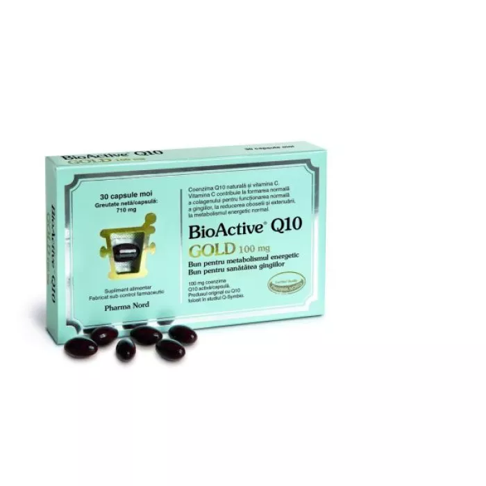 BioActive Q10 Gold 100mg (30 capsule), Pharma Nord BioActive Q10 Gold 100mg (30 capsule), Pharma Nord