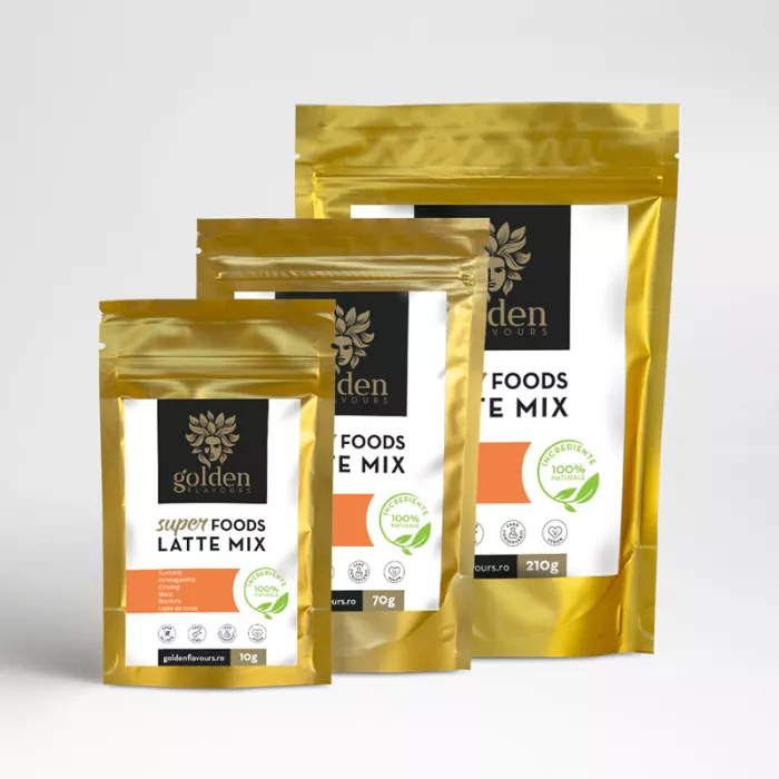 Superfoods Latte Mix (210 grame), Golden Flavours Superfoods Latte Mix (210 grame), Golden Flavours