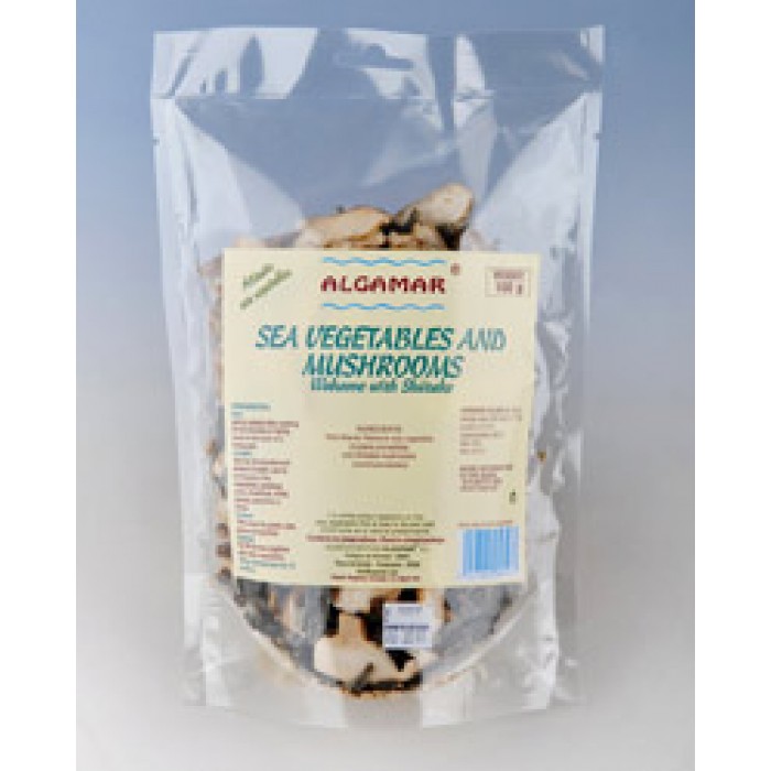 Alge marine cu ciuperci shiitake (100g), Algamar Alge marine cu ciuperci shiitake (100g), Algamar