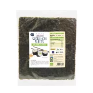 Alge nori bio pentru sushi (25 grame - 10 folii), Algamar Alge nori bio pentru sushi (25 grame - 10 folii), Algamar