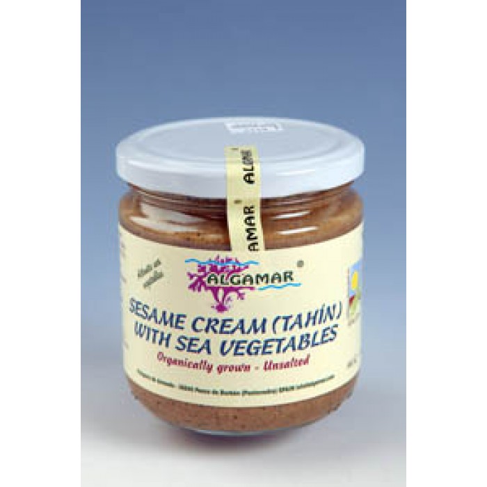 Pasta de tahini cu alge marine bio (320g), Algamar Pasta de tahini cu alge marine bio (320g), Algamar