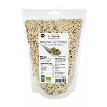 Quinoa cu alge marine eco (500 grame), Algamar