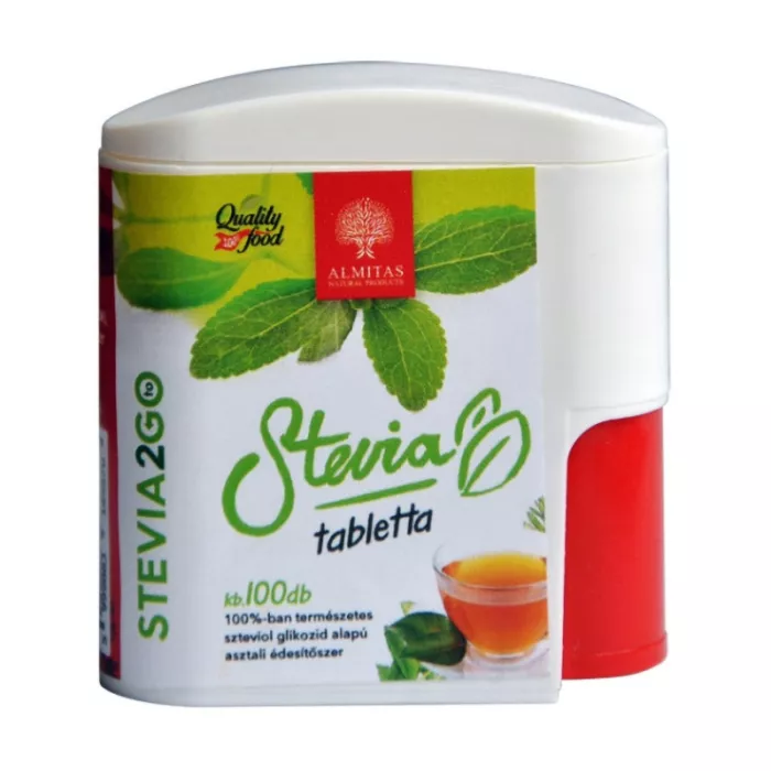 Stevia indulcitor natural (100 comprimate), Almitas Natural Product Stevia indulcitor natural (100 comprimate), Almitas Natural Product