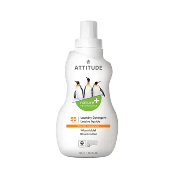 Detergent lichid pentru rufe - 35 spalari, coaja de citrice (1050 ml), Attitude