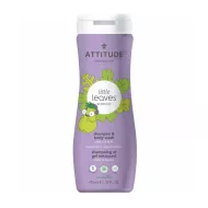 Little Leaves 2 in 1 sampon si gel de dus, vanilie si pere (473 ml), Attitude Little Leaves 2 in 1 sampon si gel de dus, vanilie si pere (473 ml), Attitude