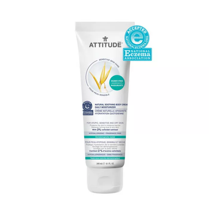 Sensitive Natural Crema calmanta pentru uz zilnic (240 ml), Attitude Sensitive Natural Crema calmanta pentru uz zilnic (240 ml), Attitude
