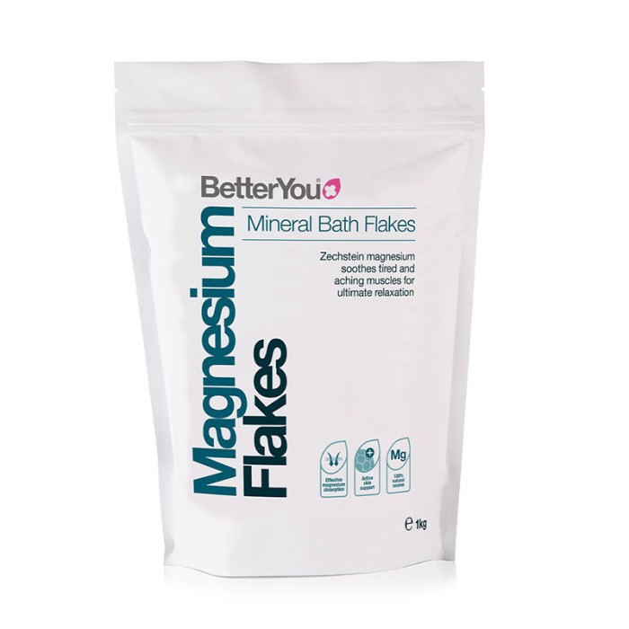 Fulgi de baie cu magneziu (1000 grame), BetterYou Fulgi de baie cu magneziu (1000 grame), BetterYou