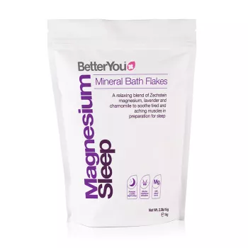 Fulgi de baie cu magneziu pentru somn odihnitor (1000 grame), BetterYou Fulgi de baie cu magneziu pentru somn odihnitor (1000 grame), BetterYou