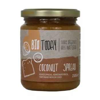Crema tartinabila de cocos bio (250 grame), Bio Today