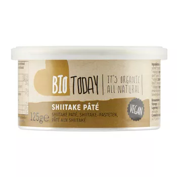 Crema vegana cu shiitake bio (125 grame), Bio Today Crema vegana cu shiitake bio (125 grame), Bio Today
