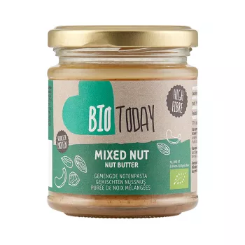 crema tartinabila din mix de nuci bio (170 grame), Bio Today crema tartinabila din mix de nuci bio (170 grame), Bio Today