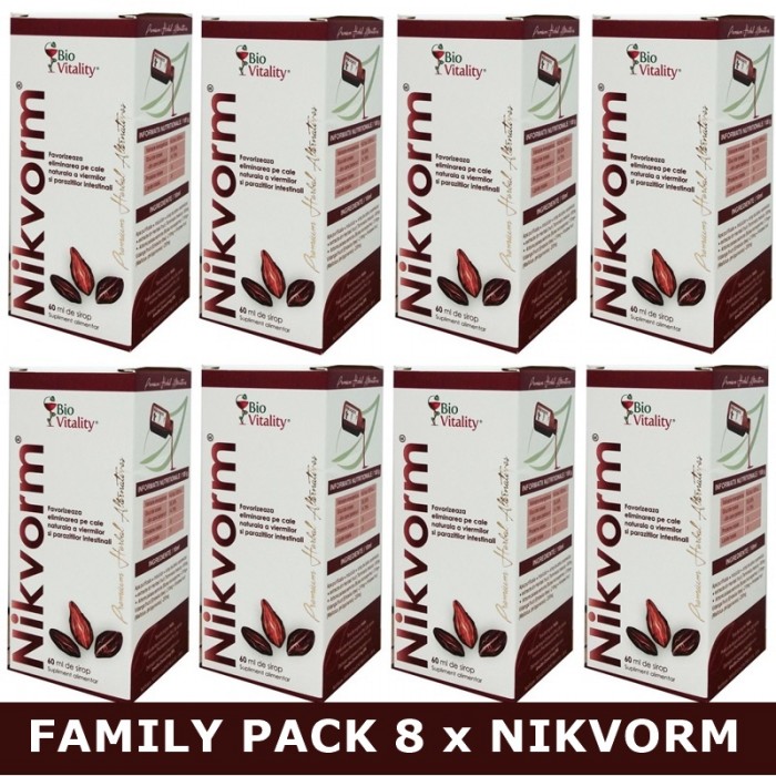 Economy-pack Nikvorm sirop (60 ml) Economy-pack Nikvorm sirop (60 ml)