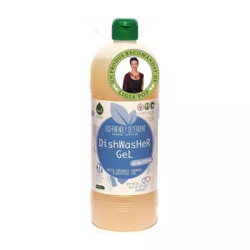 Gel ecologic pentru spalat vase in masina de spalat vase (1 litru), Biolu