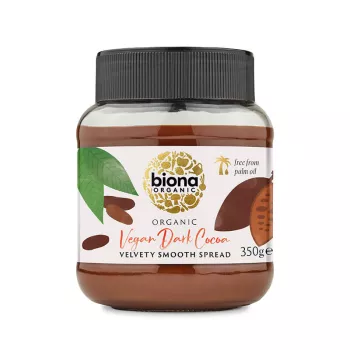 Crema de ciocolata dark bio (350 grame), Biona