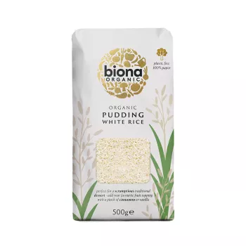 Orez alb pentru orez cu lapte eco (500 grame), Biona Orez alb pentru orez cu lapte eco (500 grame), Biona