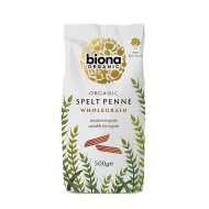 Penne din grau spelta integral eco (500 grame), Biona