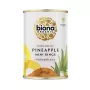 Rondele mini de ananas in suc de ananas eco (400 grame), Biona