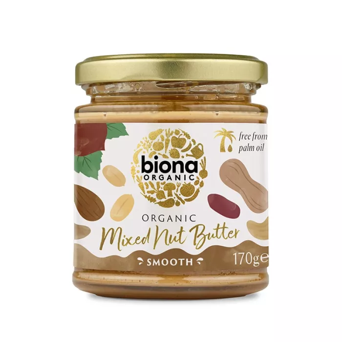 Pasta din mix de nuci eco (170 grame), Biona Pasta din mix de nuci eco (170 grame), Biona