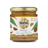 Crema tartinabila de migdale crunchy eco (170 grame), Biona